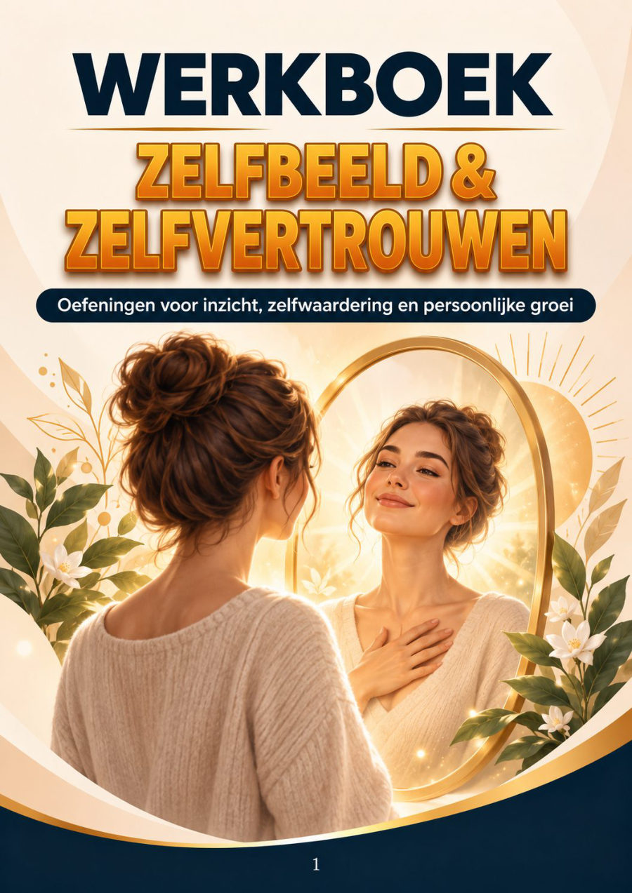 Omslag van Werkboek over zelfbeeld en zelfvertrouwen