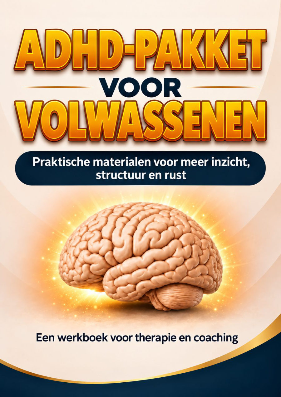 Omslag van ADHD-pakket voor volwassenen