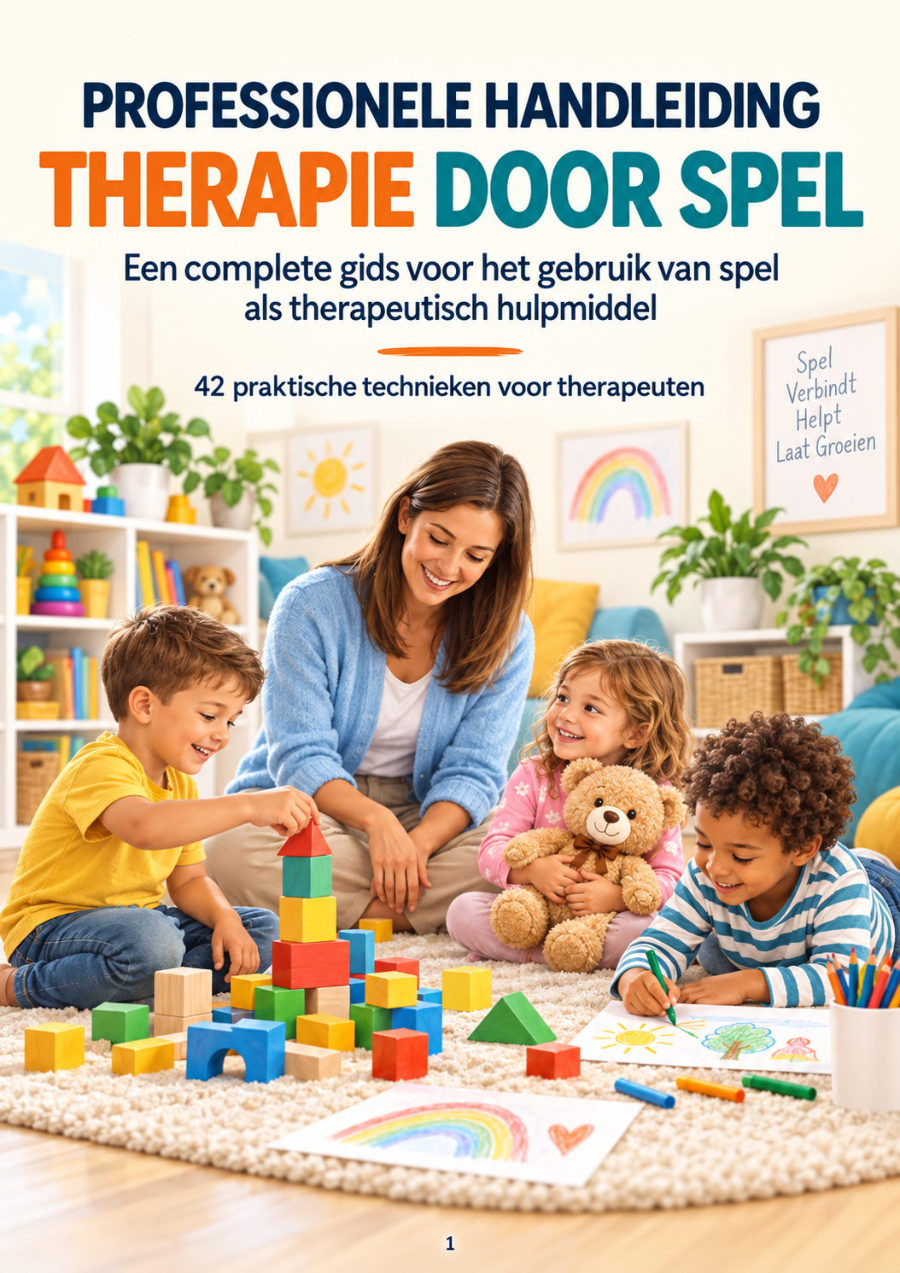 Omslag van Speltherapie Pro: praktische handleiding voor therapeuten