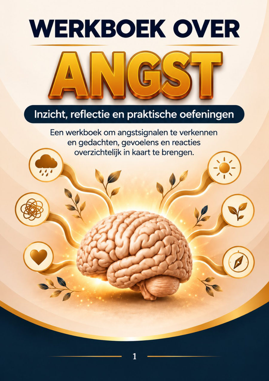 Omslag van Werkboek over angst