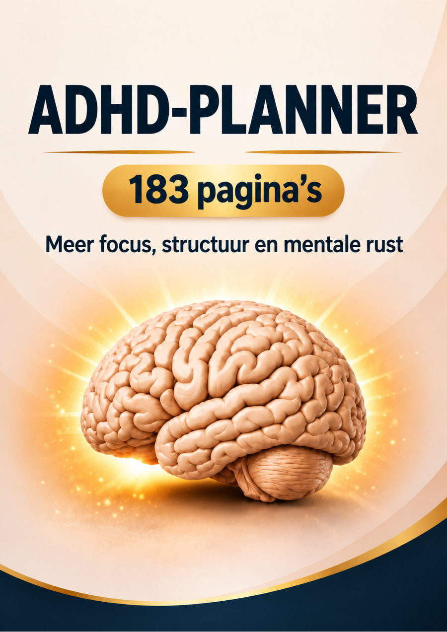 Omslag van ADHD-planner