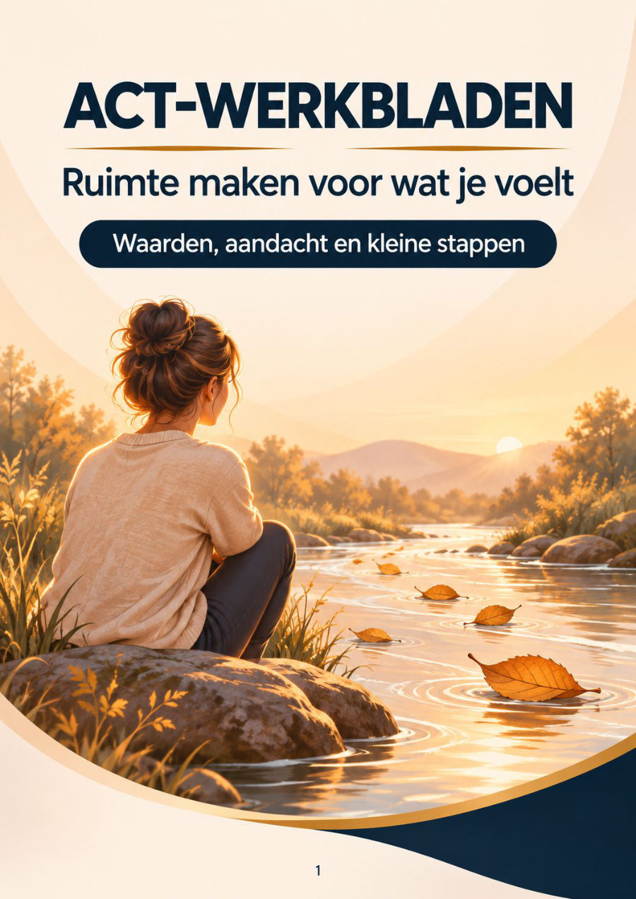 Omslag van ACT-werkbladen